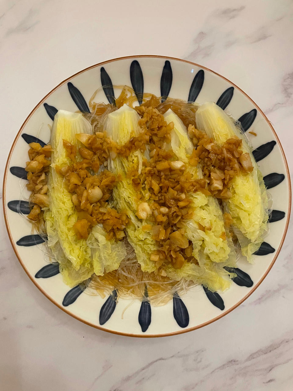 蒜蓉粉丝蒸娃娃菜