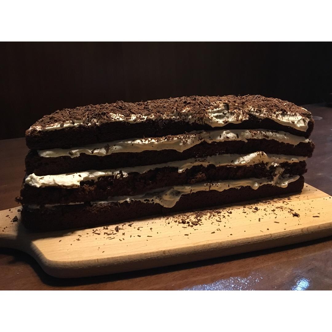 小嶋老师的橘味利口酒风味巧克力蛋糕