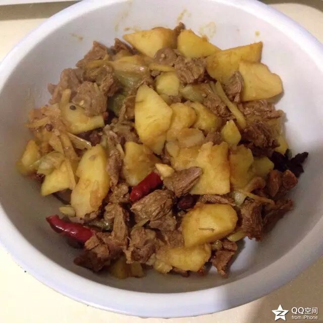 土豆烧牛肉