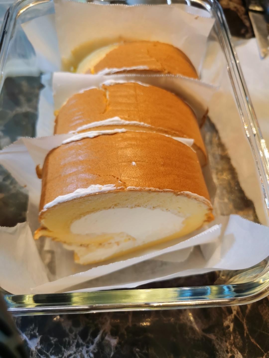 原味基础蛋糕卷(小五卷)