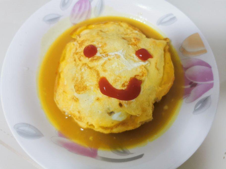 这是头牌了丨好吃的飞起来～🍛咖喱蛋包饭