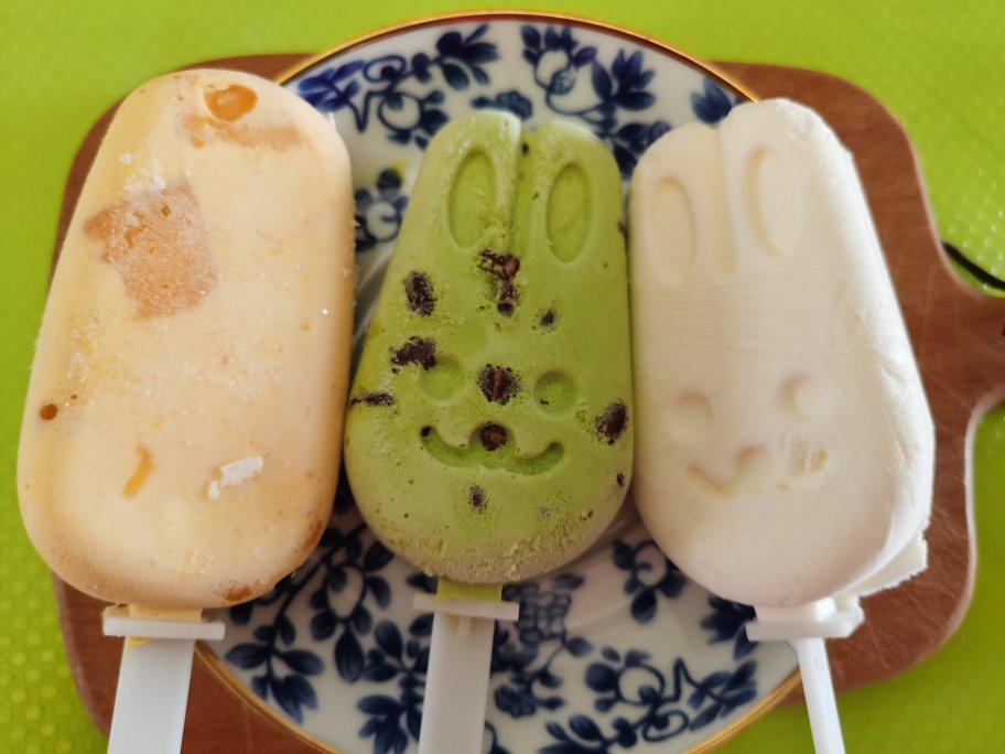 雪糕冰棍冰棒系列之和风抹茶蜜豆雪糕 by pink-rabbit