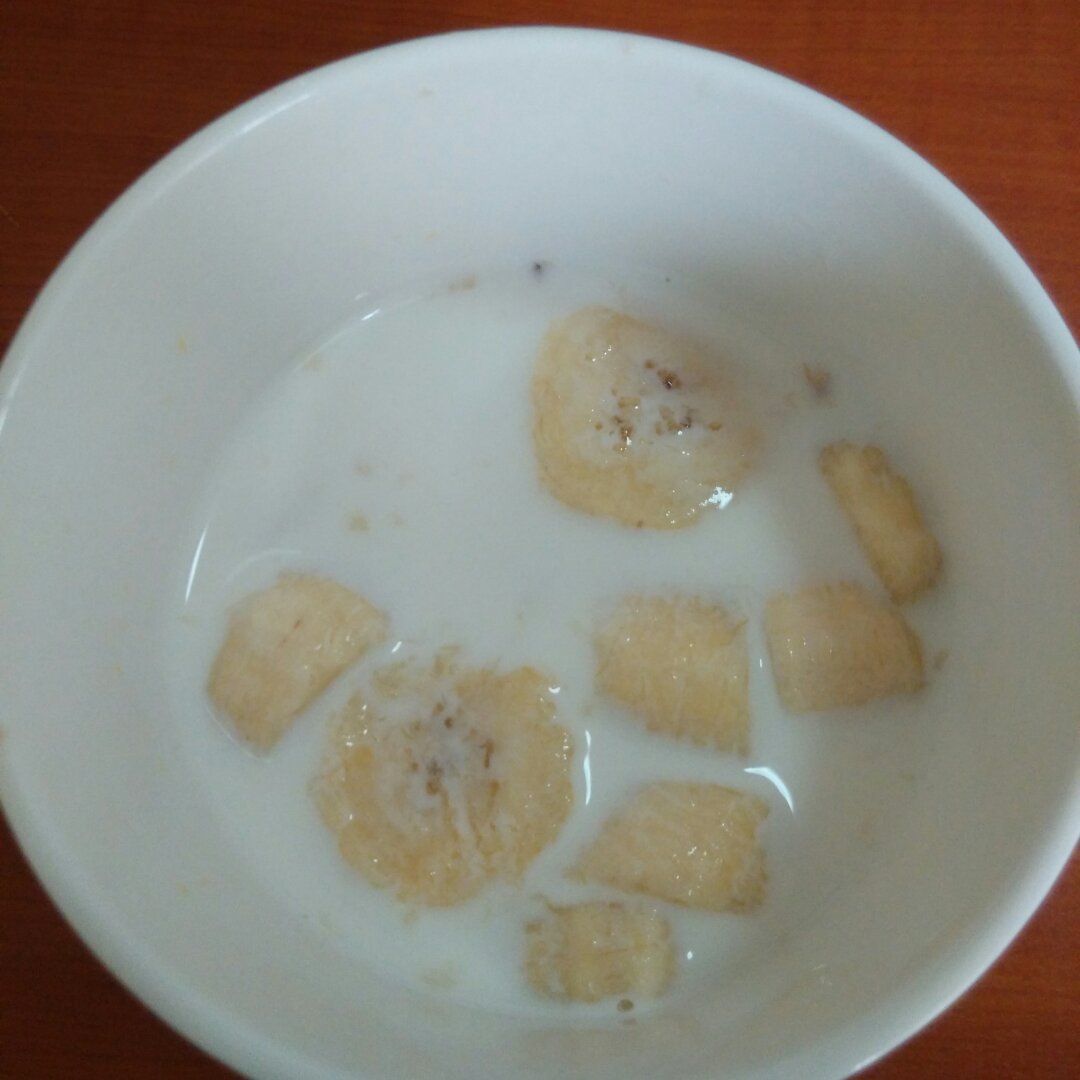香蕉牛奶