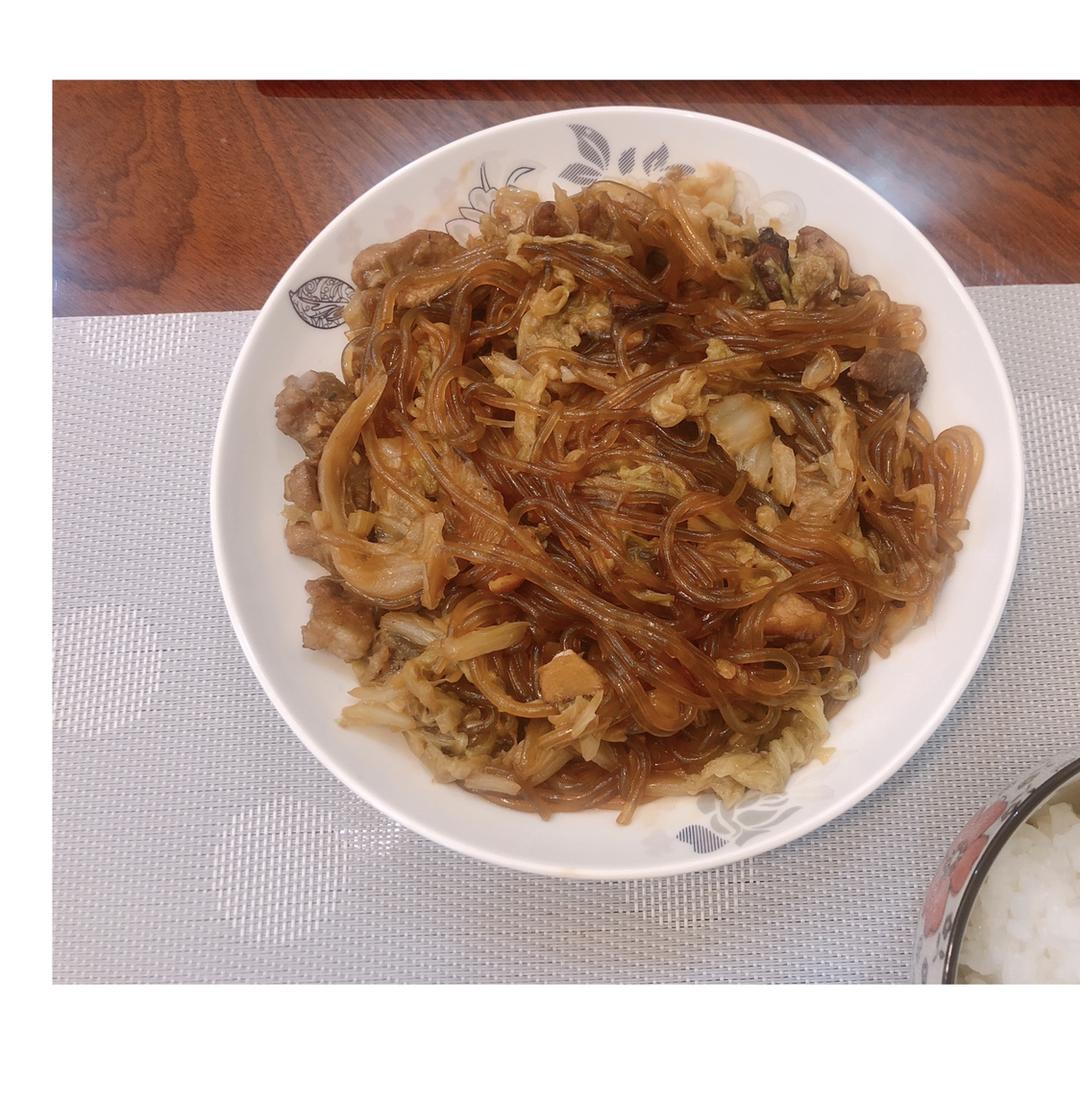 白菜炖粉条