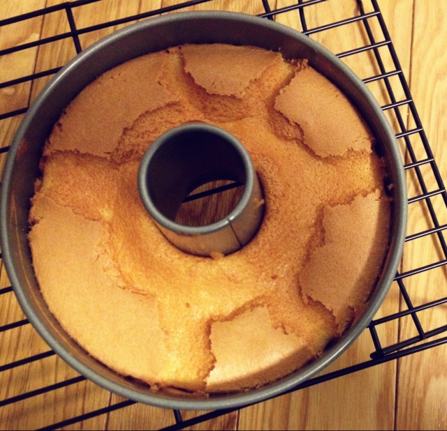 6寸原味戚风蛋糕