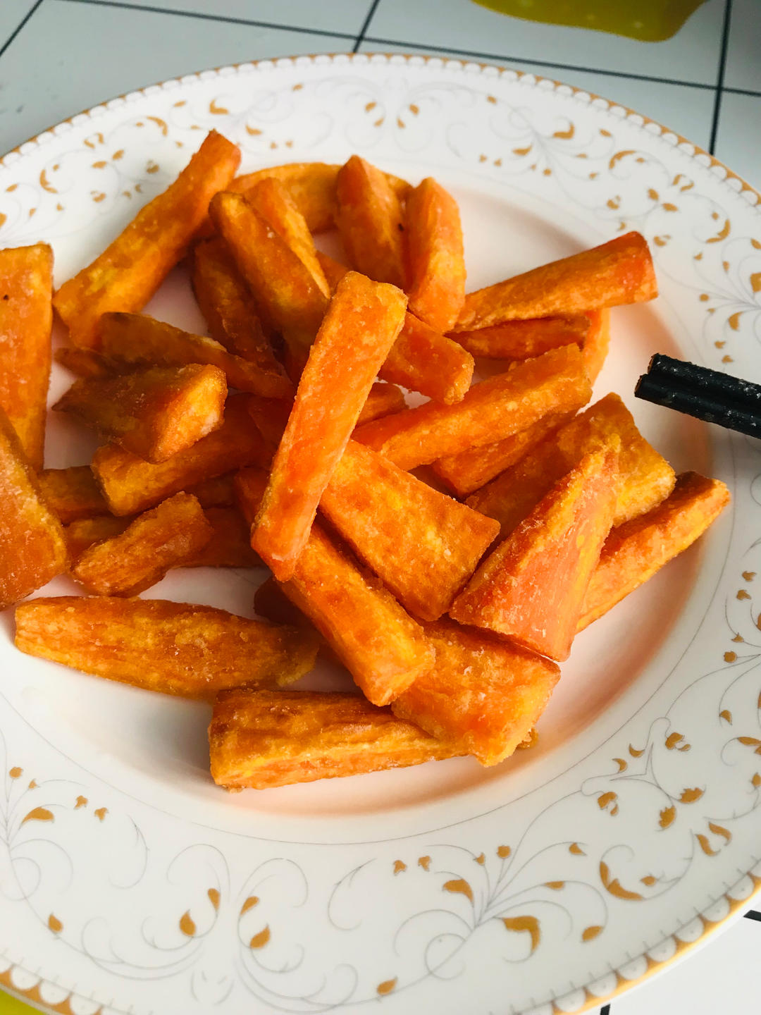 自制炸红薯条（比外边卖的更好吃）
