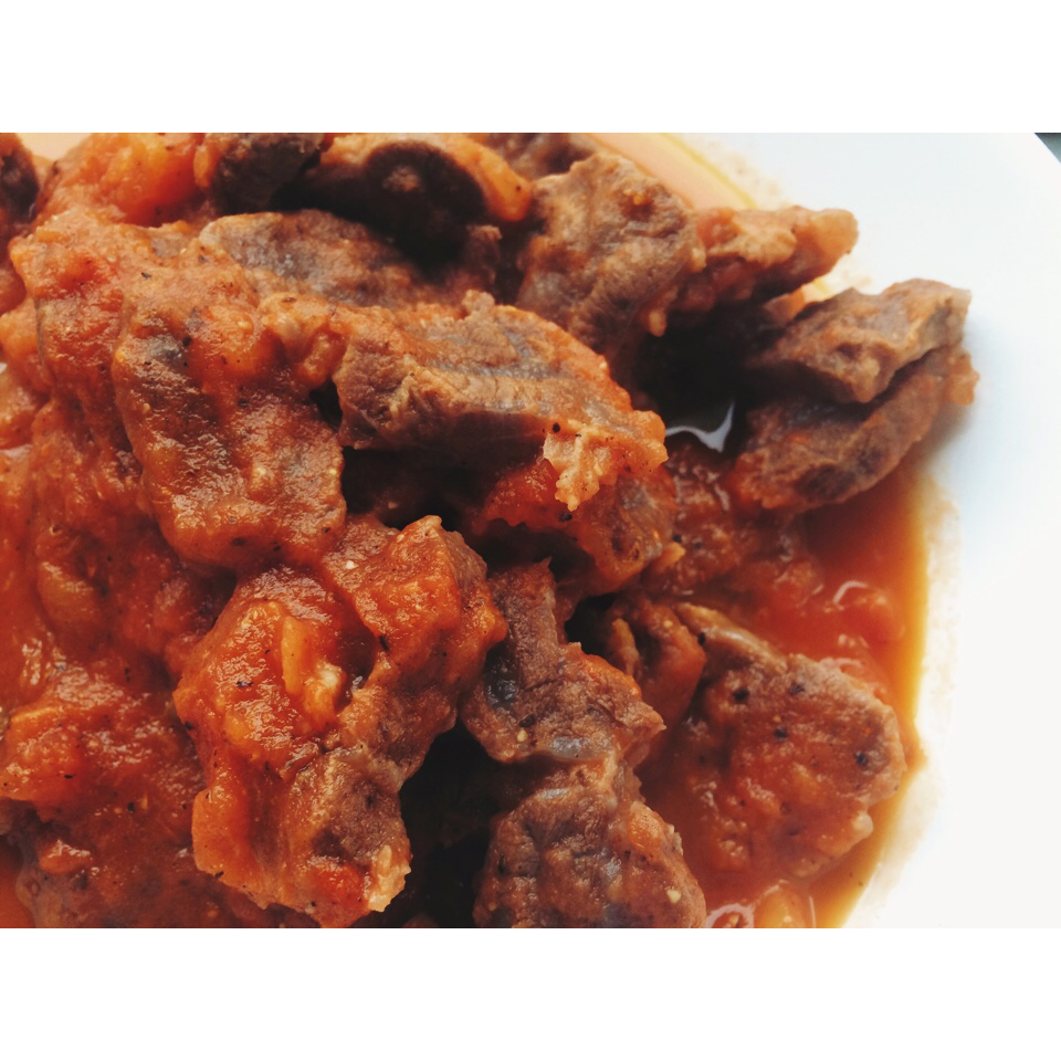 番茄炖牛肉