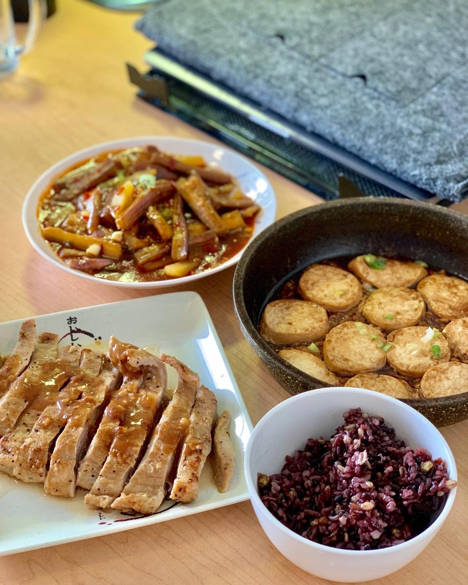 蚝油嫩豆腐