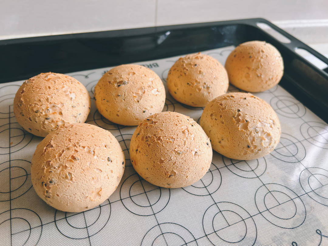 5分钟超快速｜空心麻薯球｜恐龙蛋面包球｜Q弹好吃｜完爆山姆会员店