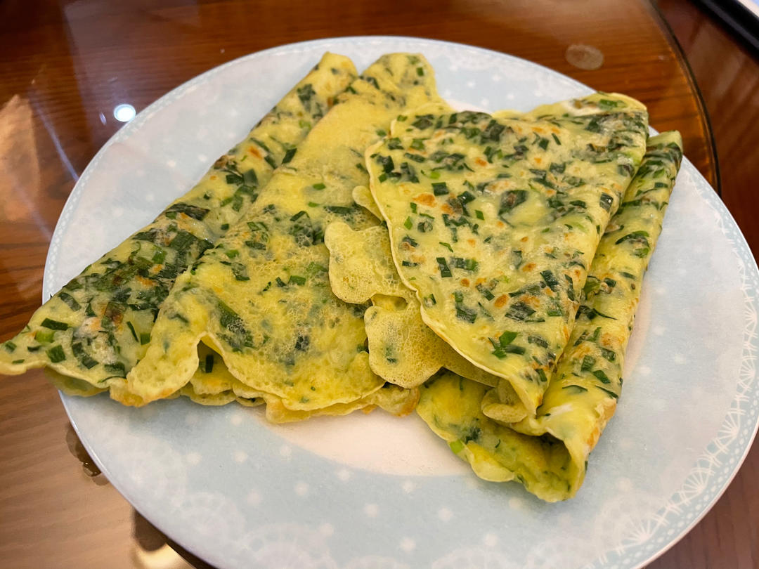 百吃不厌的韭菜鸡蛋饼‼️简单零失败㊙️厨房小白也能一次成功‼️