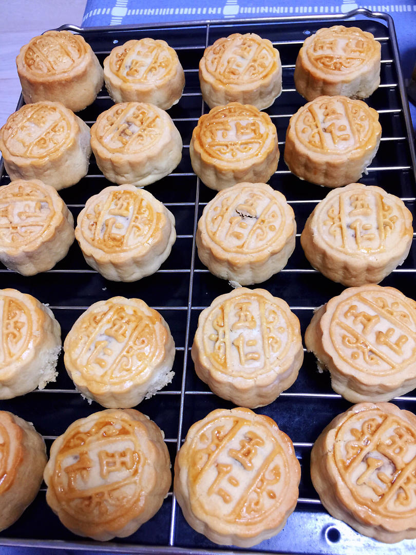 传统老式月饼(不用转化糖浆)