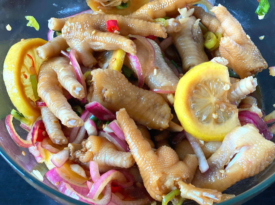 【柠檬酸辣鸡爪】自制超级无敌美味的网红鸡爪
