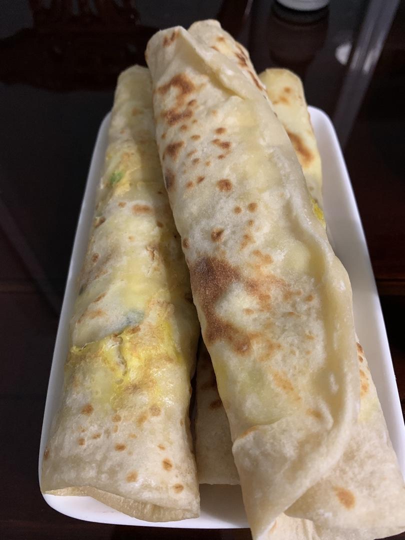 最正宗的鸡蛋灌饼做法，张张鼓大泡，零失败