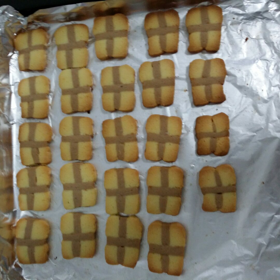 双色曲奇——给你礼物