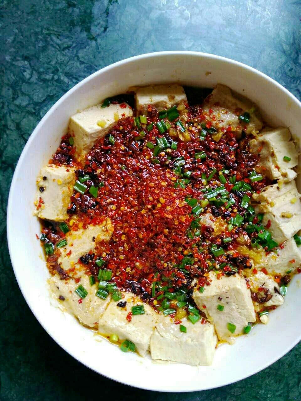 蒸臭豆腐（老昆明蒸法）