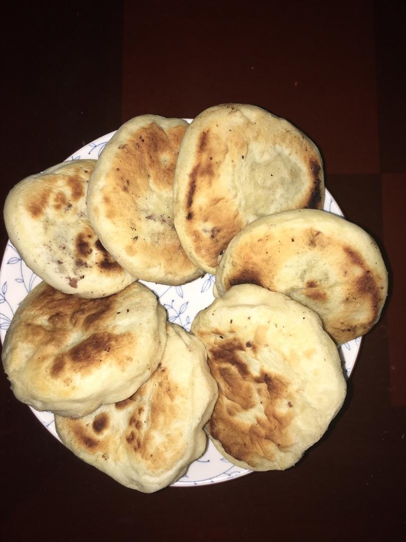 杂面红豆饼