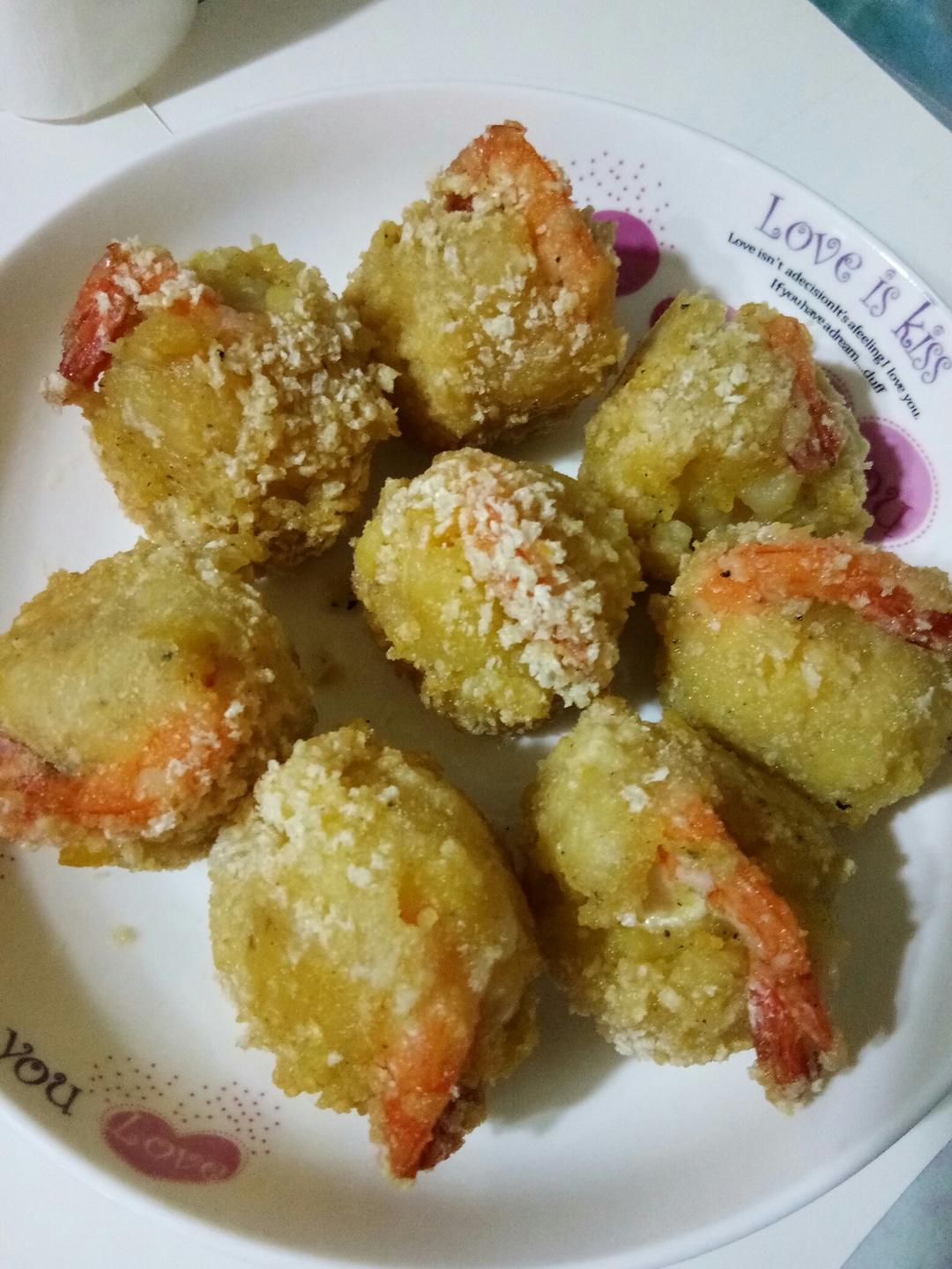 土豆虾球