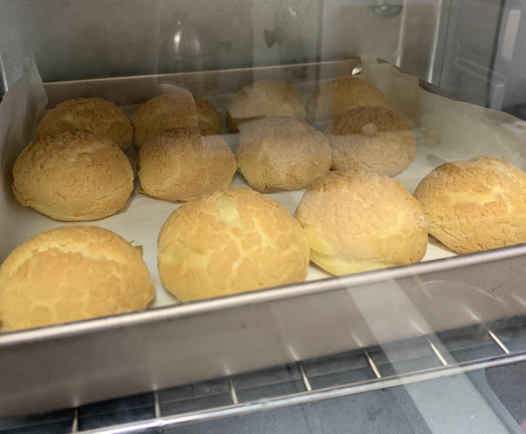 脆皮泡芙（详细过程）