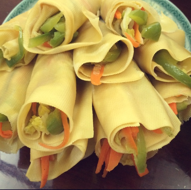 私房豆皮卷[家简呈厨•私房小菜]