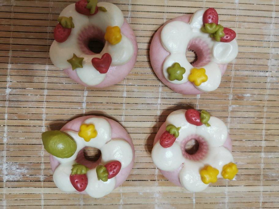 原创|超绝可爱甜甜圈造型馒头