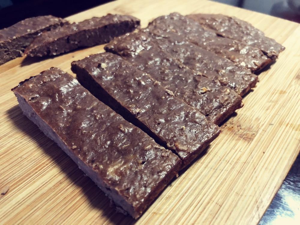 【快手健身零食】燕麦香蕉蛋白棒 增肌 无油无糖