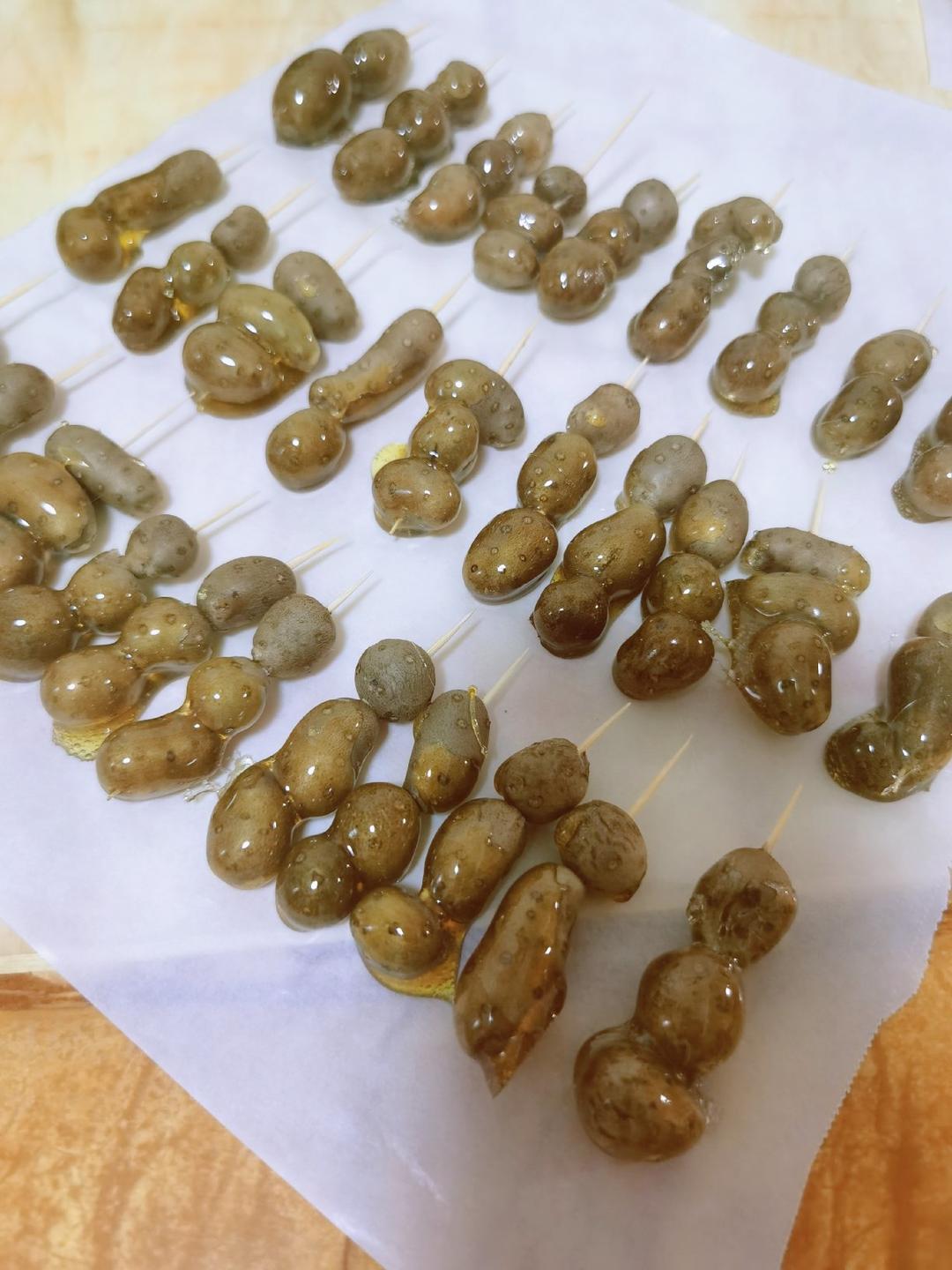 冰糖山药豆 mini冰糖葫芦