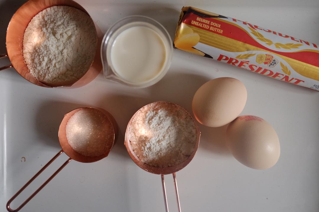 纯奶手撕吐司的做法 步骤1