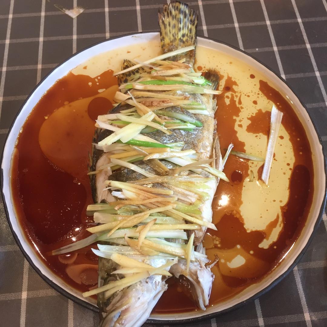 朴素版清蒸桂鱼