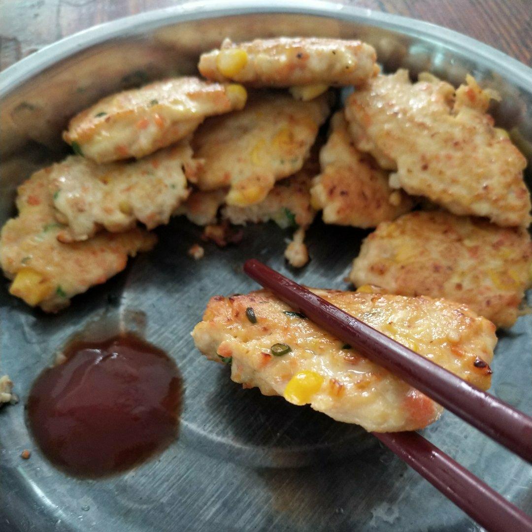 好吃不胖的时蔬鸡肉饼