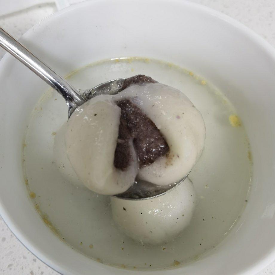 猪油豆沙馅汤圆