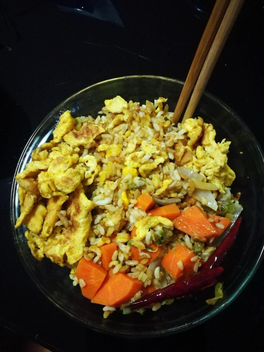 酱油炒饭(超级简单)