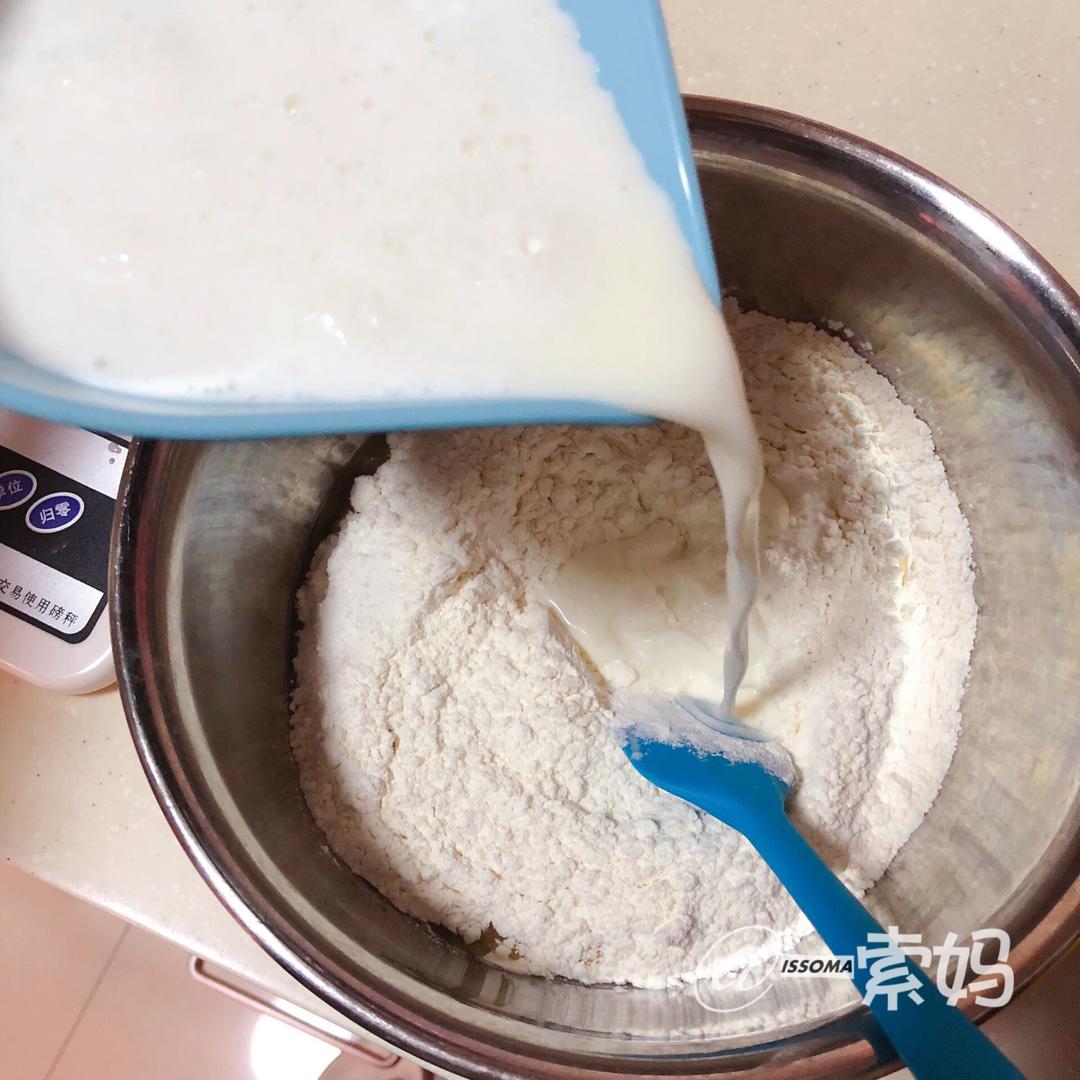 纯奶手撕吐司的做法 步骤1