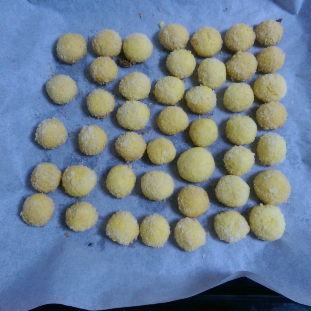 【视频】椰蓉小酥球（消耗蛋黄）童年美食