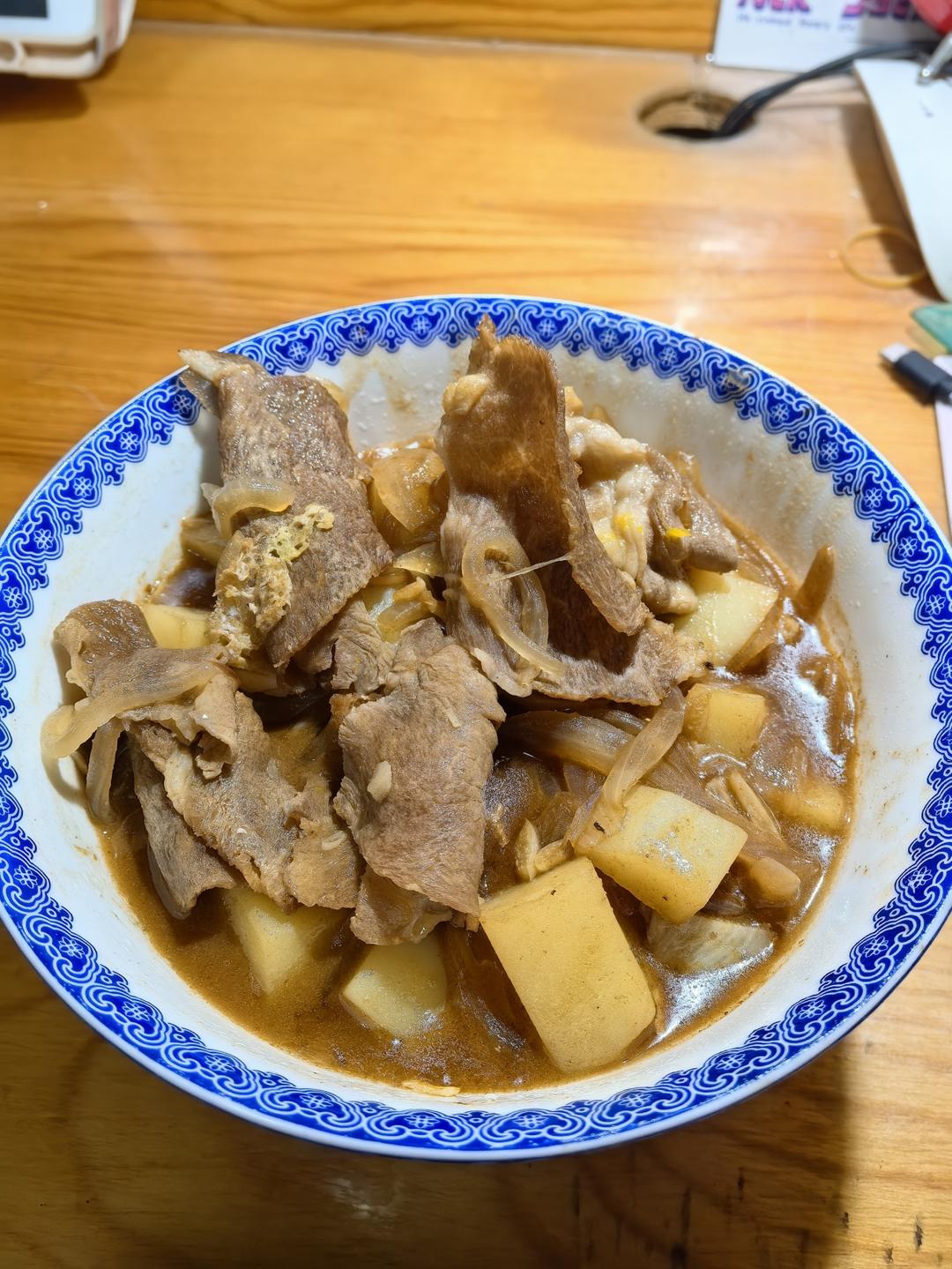 土豆肥牛