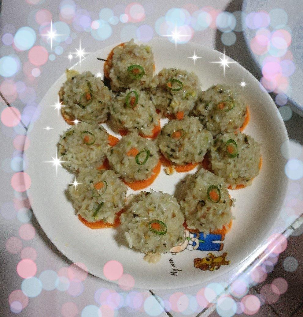 蒸糯米丸子