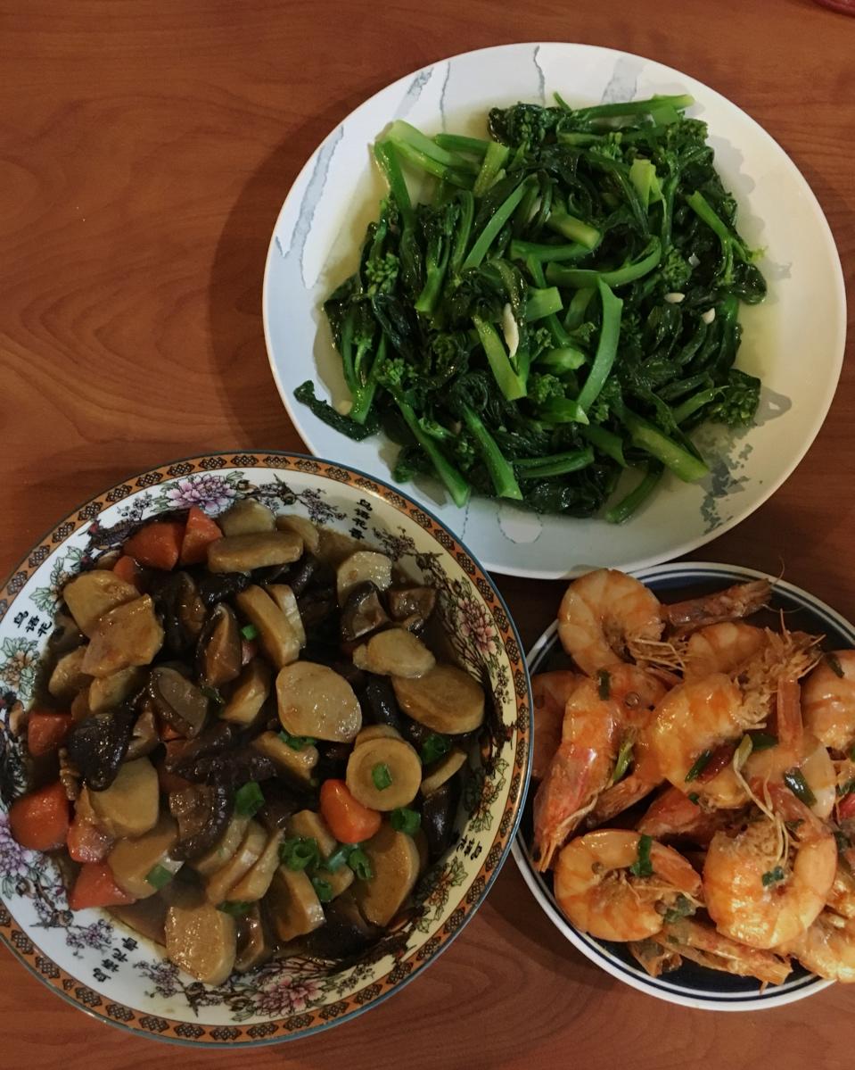 香菇烧面筋