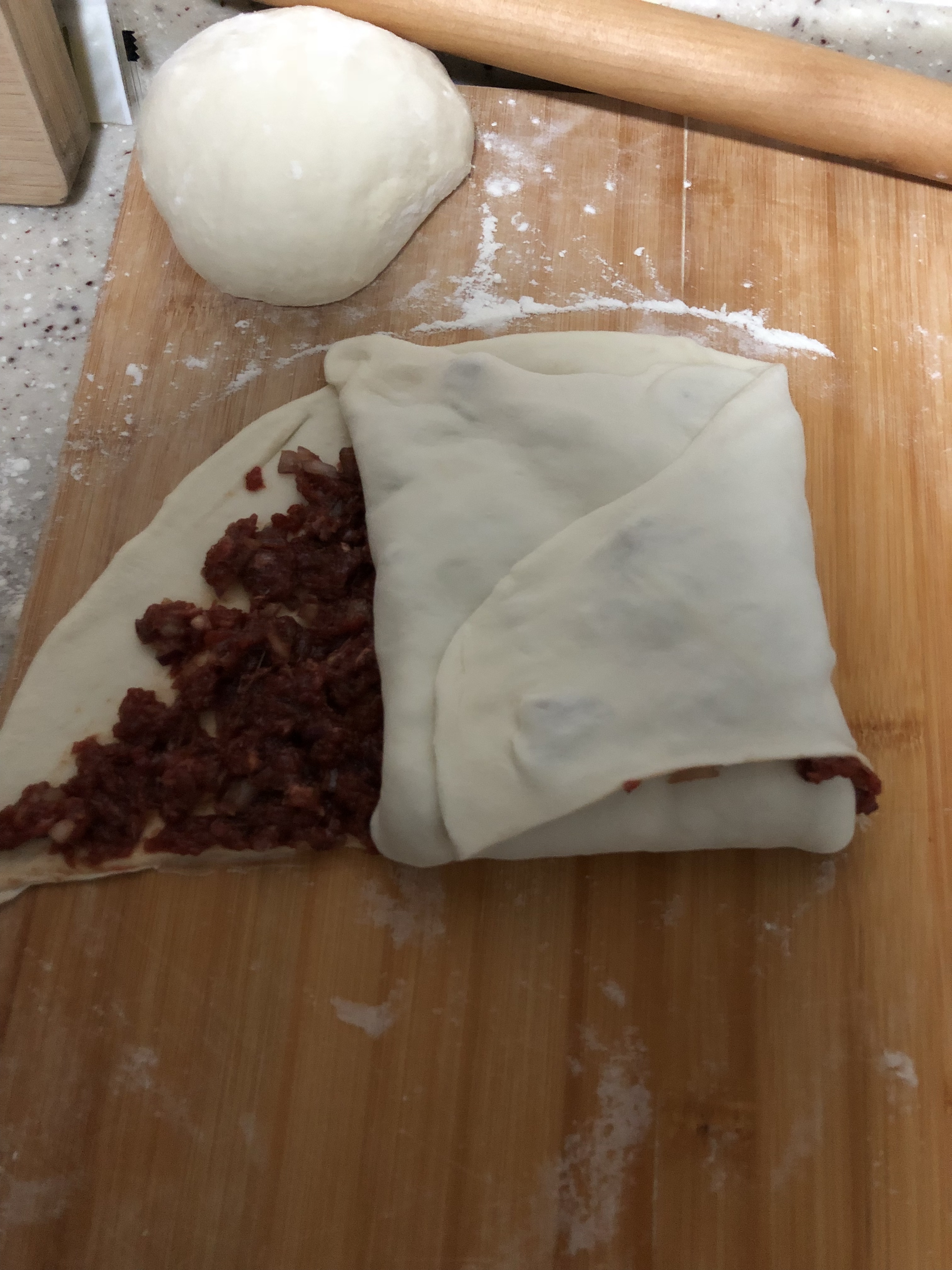牛肉洋葱千层饼的做法 步骤10