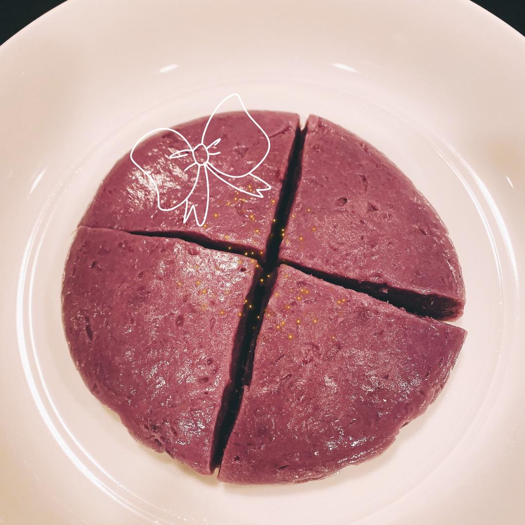 软糯香甜❗️超好吃紫薯牛奶小方