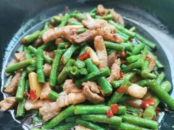 豇豆豆角炒肉肉