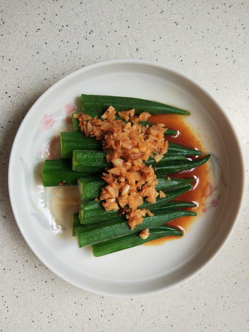 蒜蓉秋葵