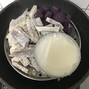 减脂甜品🐻芋泥燕麦酸奶盒子的做法 步骤1
