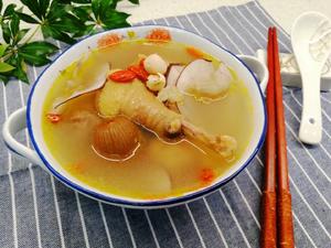 清热祛湿，美容养颜～海底椰煲鸡汤的做法 步骤6