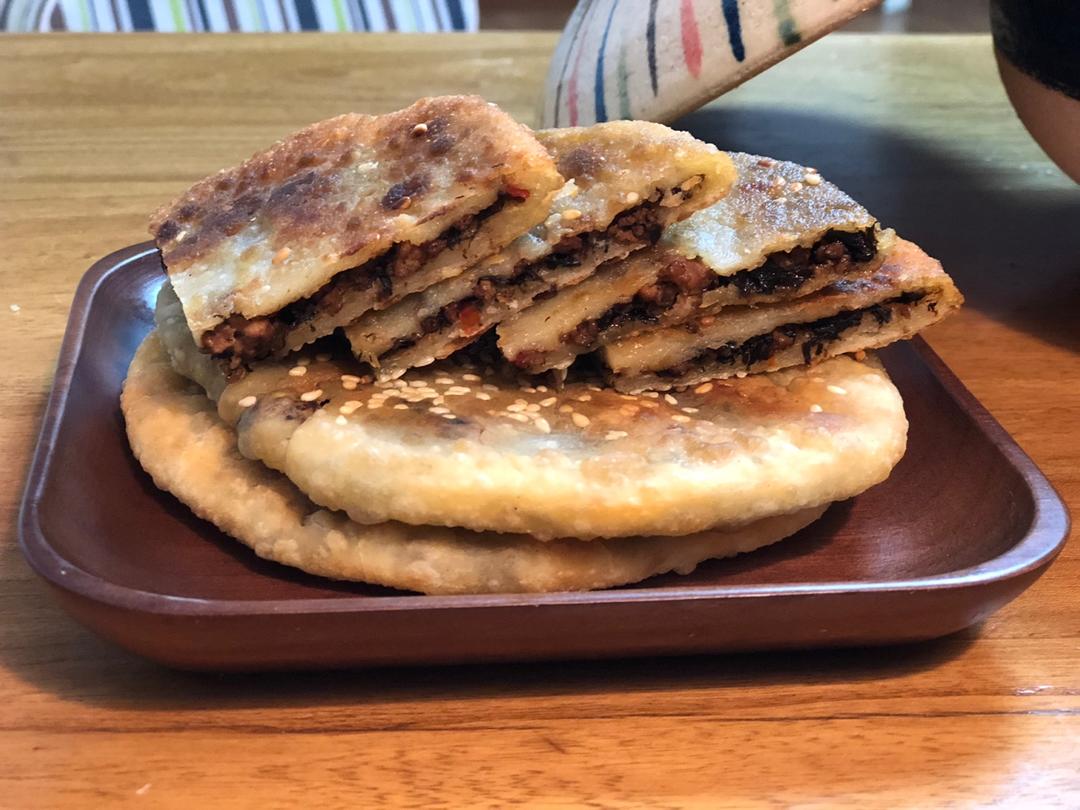【梅干菜烧饼】