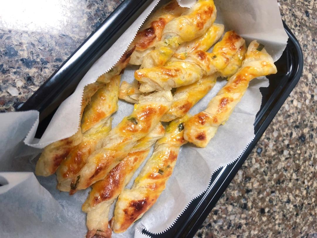 手抓饼的100种神仙吃法❗️手抓饼做的可颂～