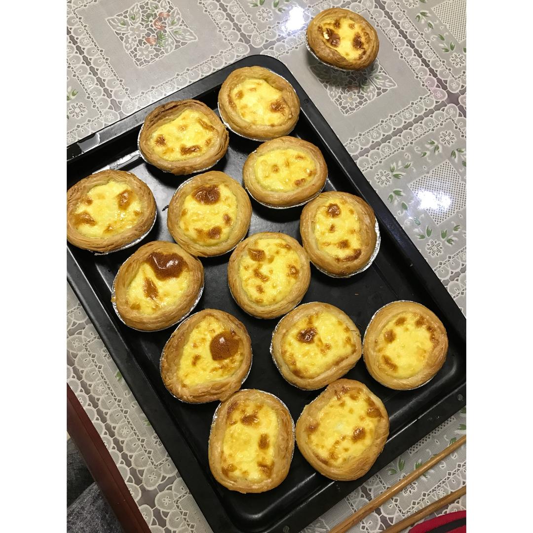 超完美味道超正的蛋挞配方，比KFC的还要嫩还要香~做过最好吃的蛋挞配方