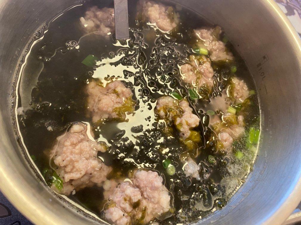 紫菜肉丸子汤