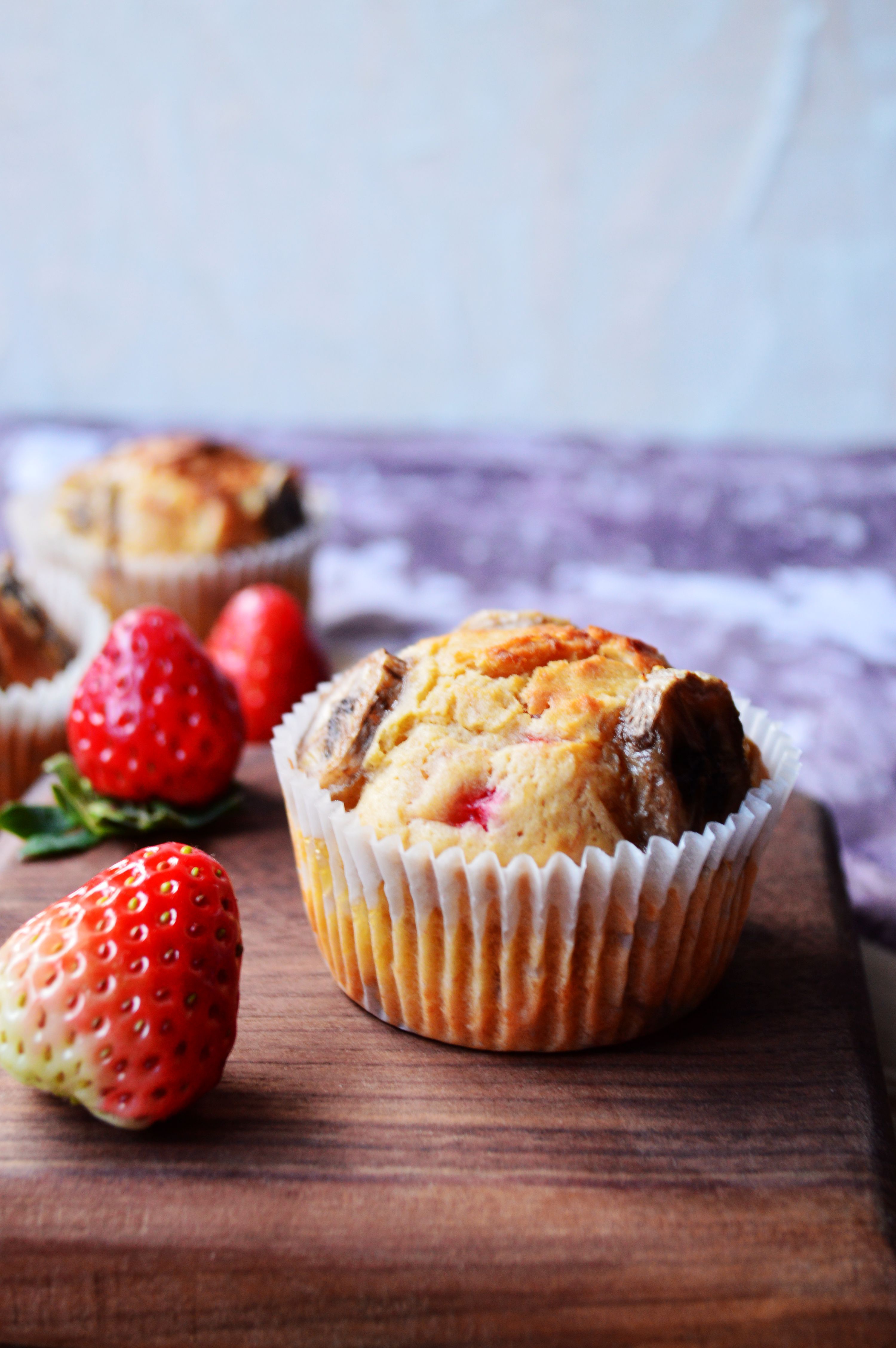 香蕉纸杯蛋糕（小嶋）