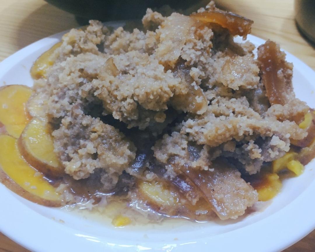 粉蒸肉（腊味版）的做法