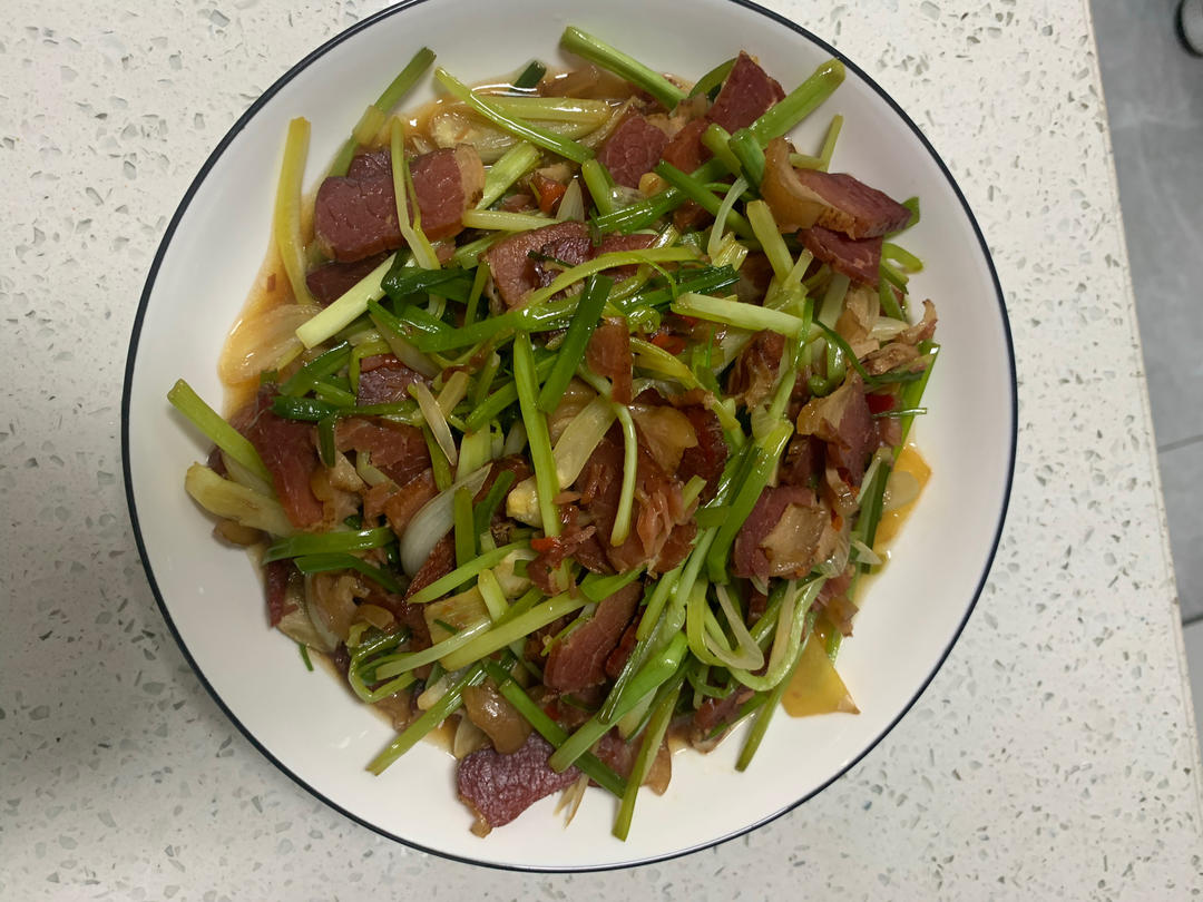 藠头炒腊肉