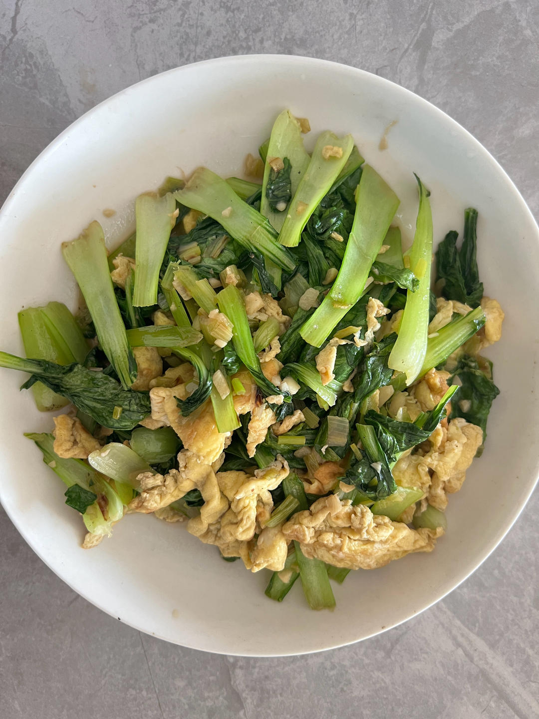 这么操作，油菜炒鸡蛋超好吃